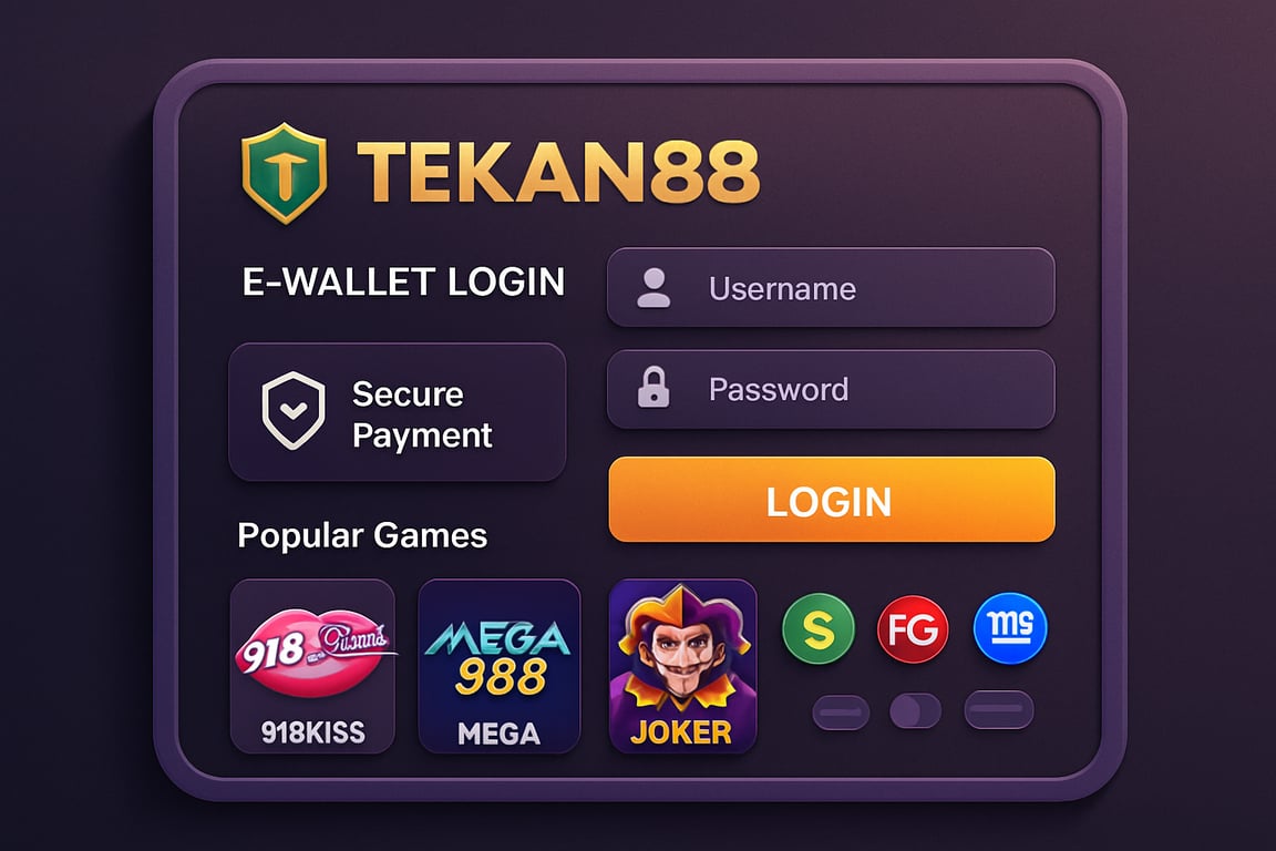 Tekan88 Ewallet Login: A Comprehensive Guide and Review for Malaysian Players