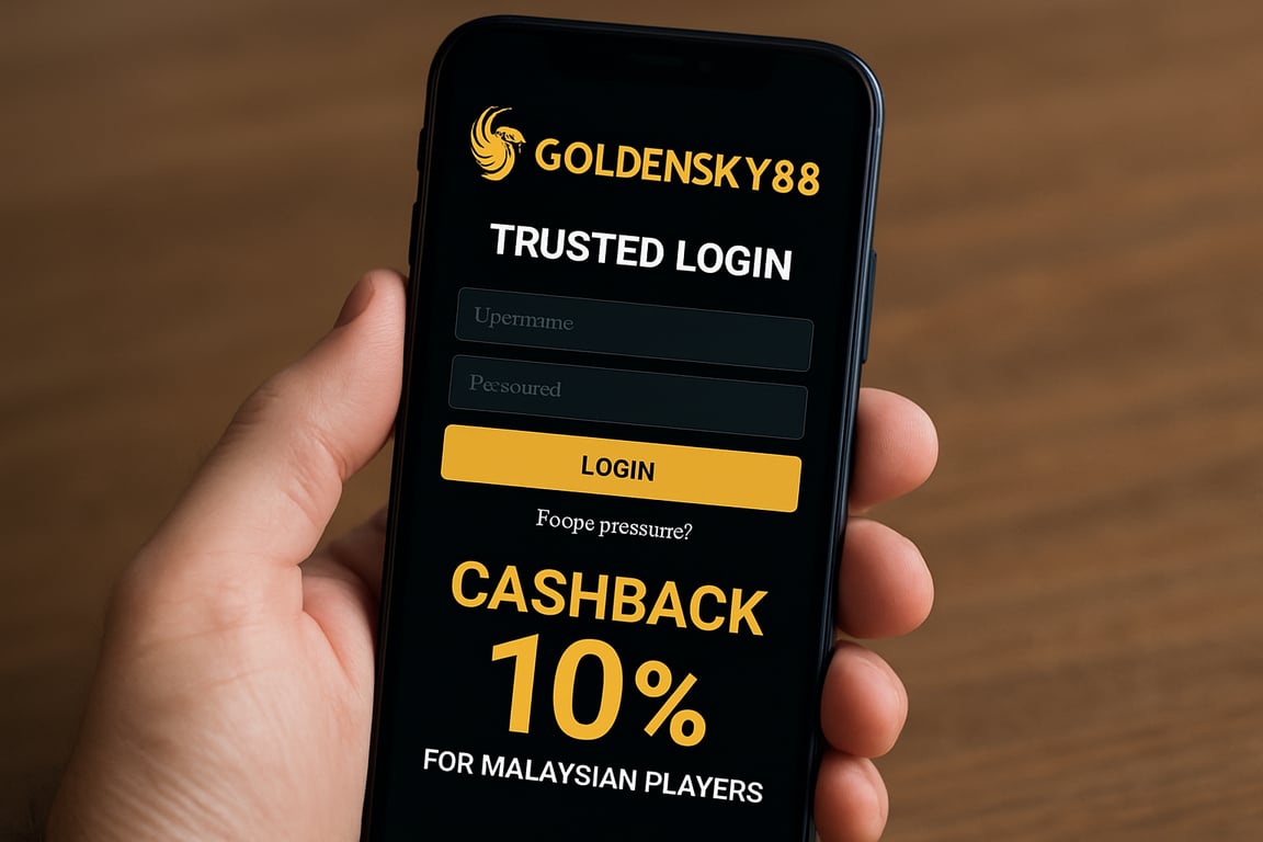 Goldensky88 Trusted Login: A Detailed Cashback Mechanics Review for Mobile Bettors
